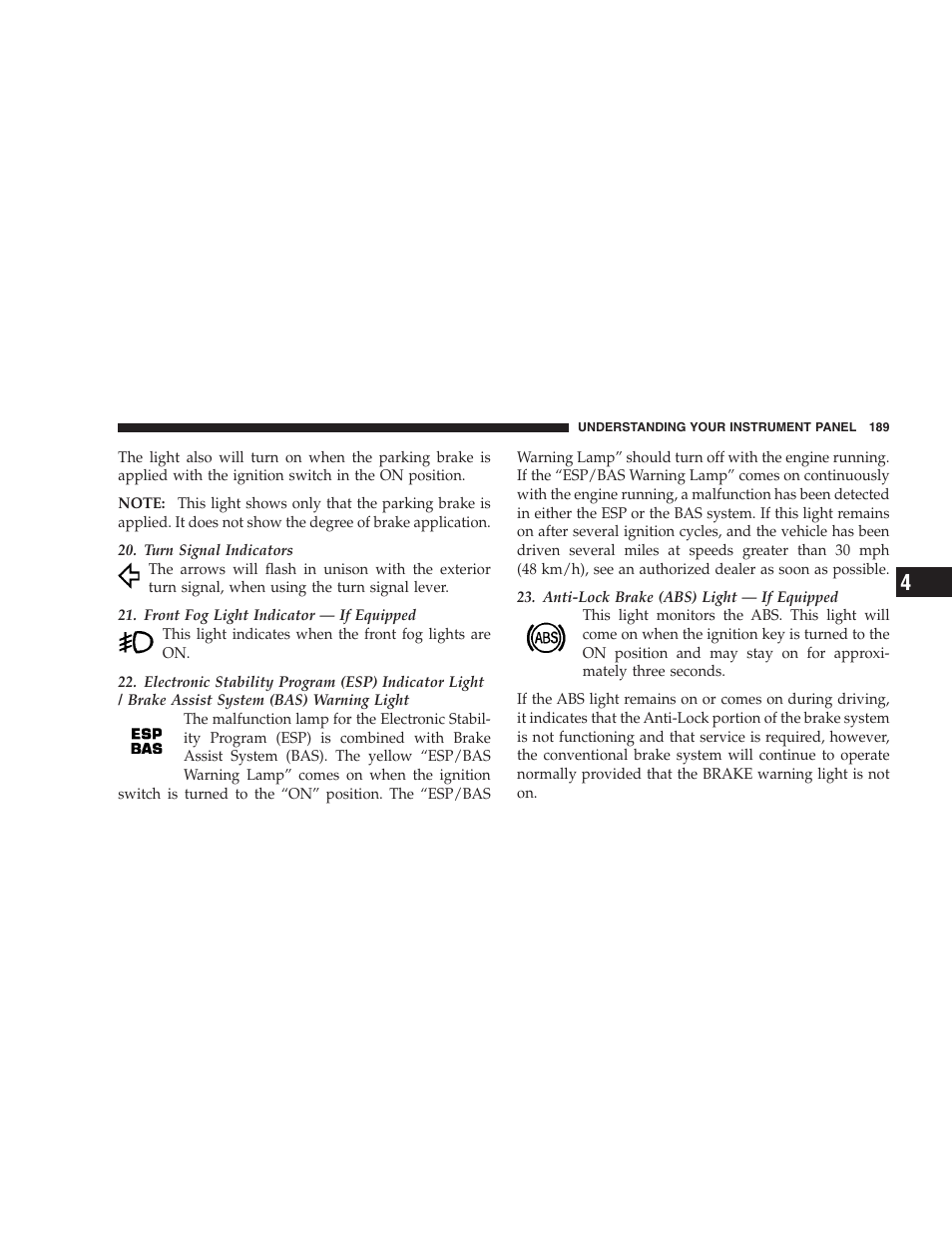Chrysler 2009 Sebring Convertible - Owner Manual User Manual | Page 191 / 475