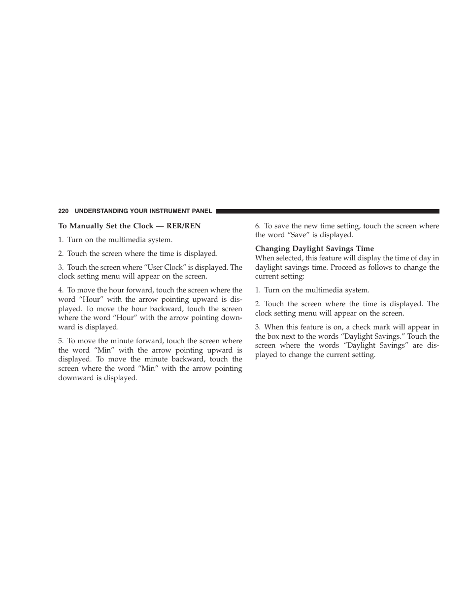 Chrysler 2009 Sebring Convertible - Owner Manual User Manual | Page 222 / 475