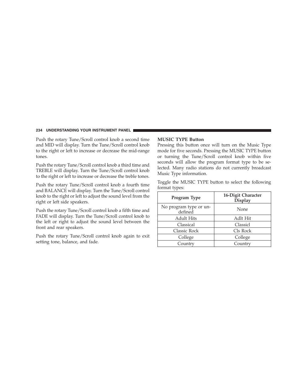 Chrysler 2009 Sebring Convertible - Owner Manual User Manual | Page 236 / 475