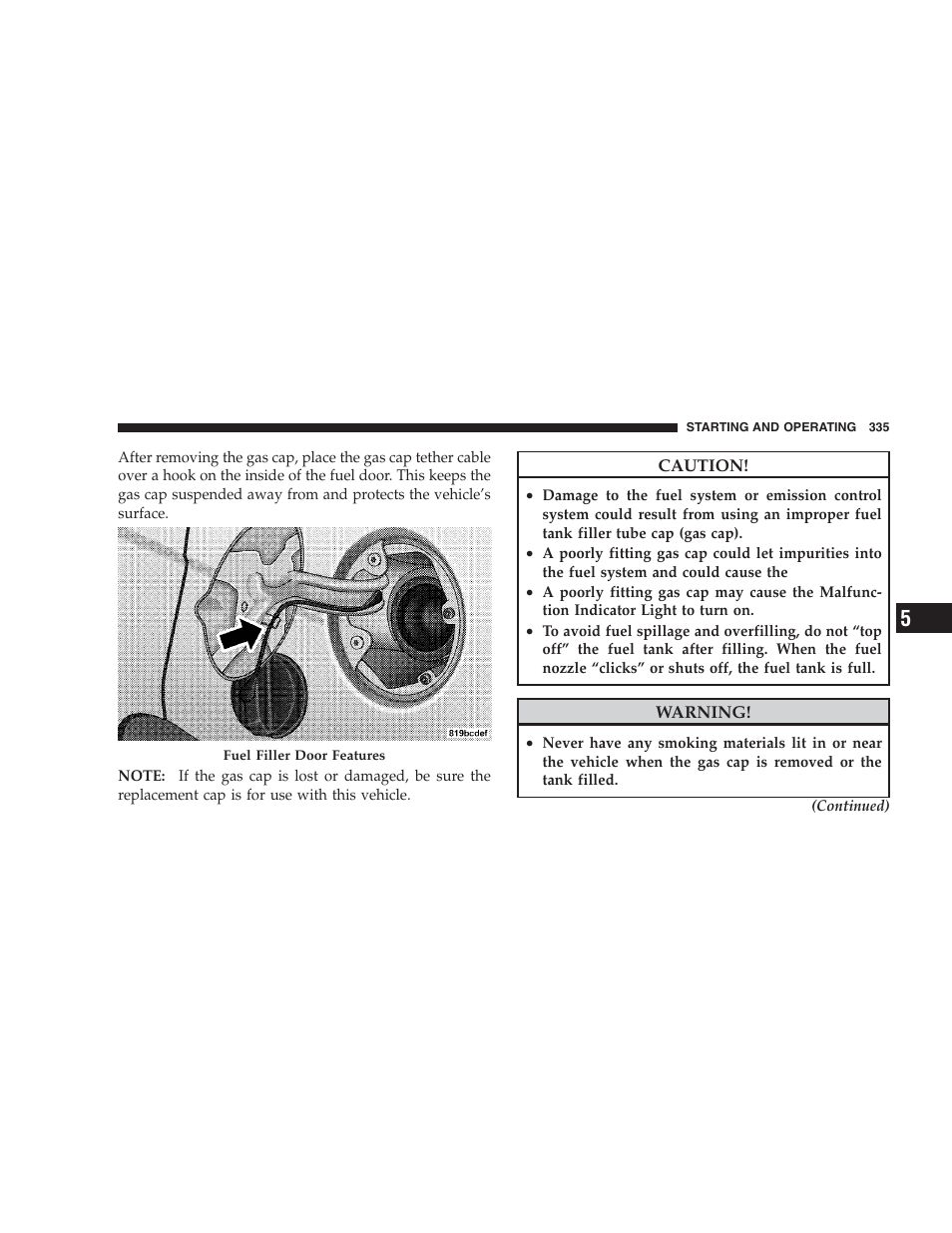 Chrysler 2009 Sebring Convertible - Owner Manual User Manual | Page 337 / 475