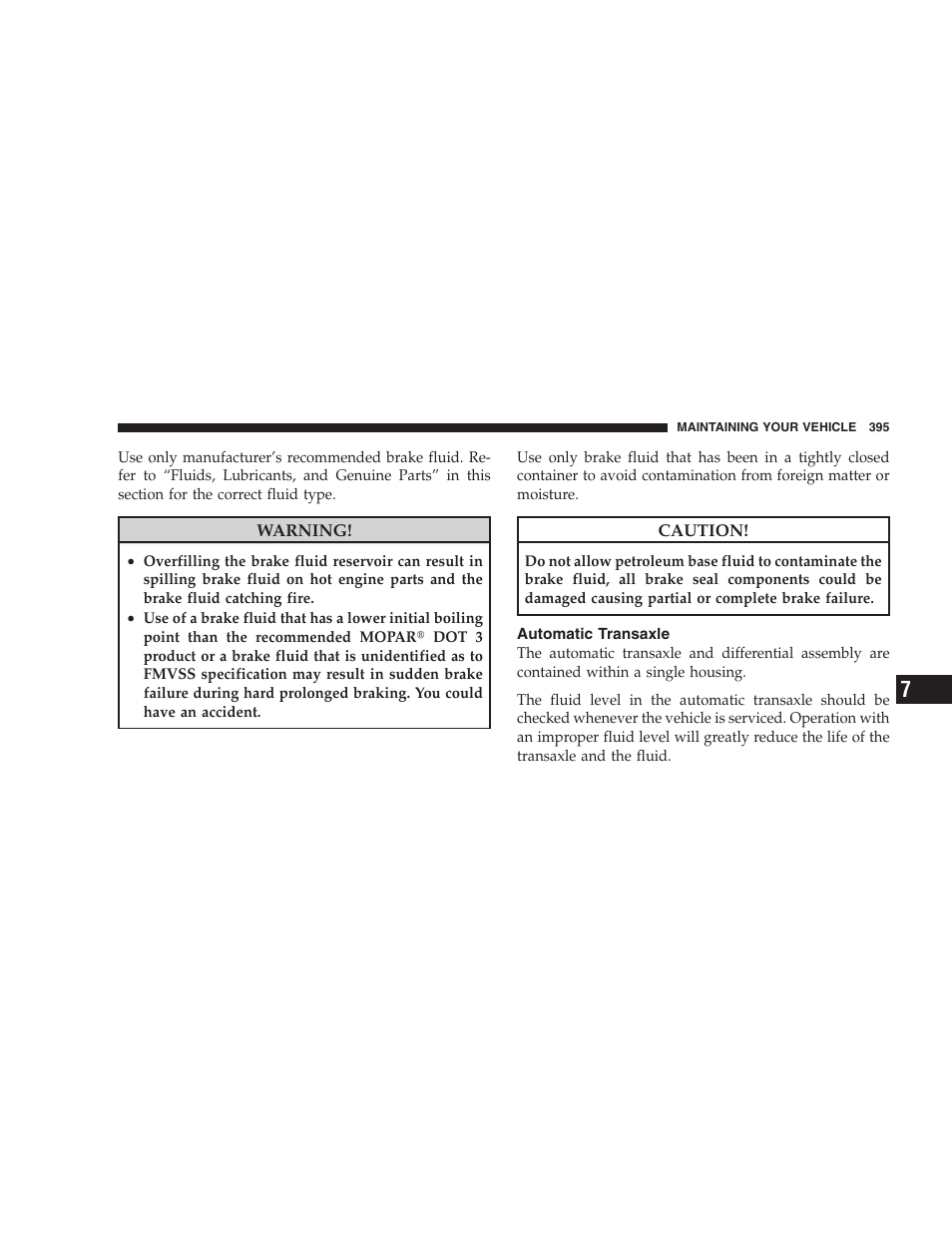 Automatic transaxle | Chrysler 2009 Sebring Convertible - Owner Manual User Manual | Page 397 / 475
