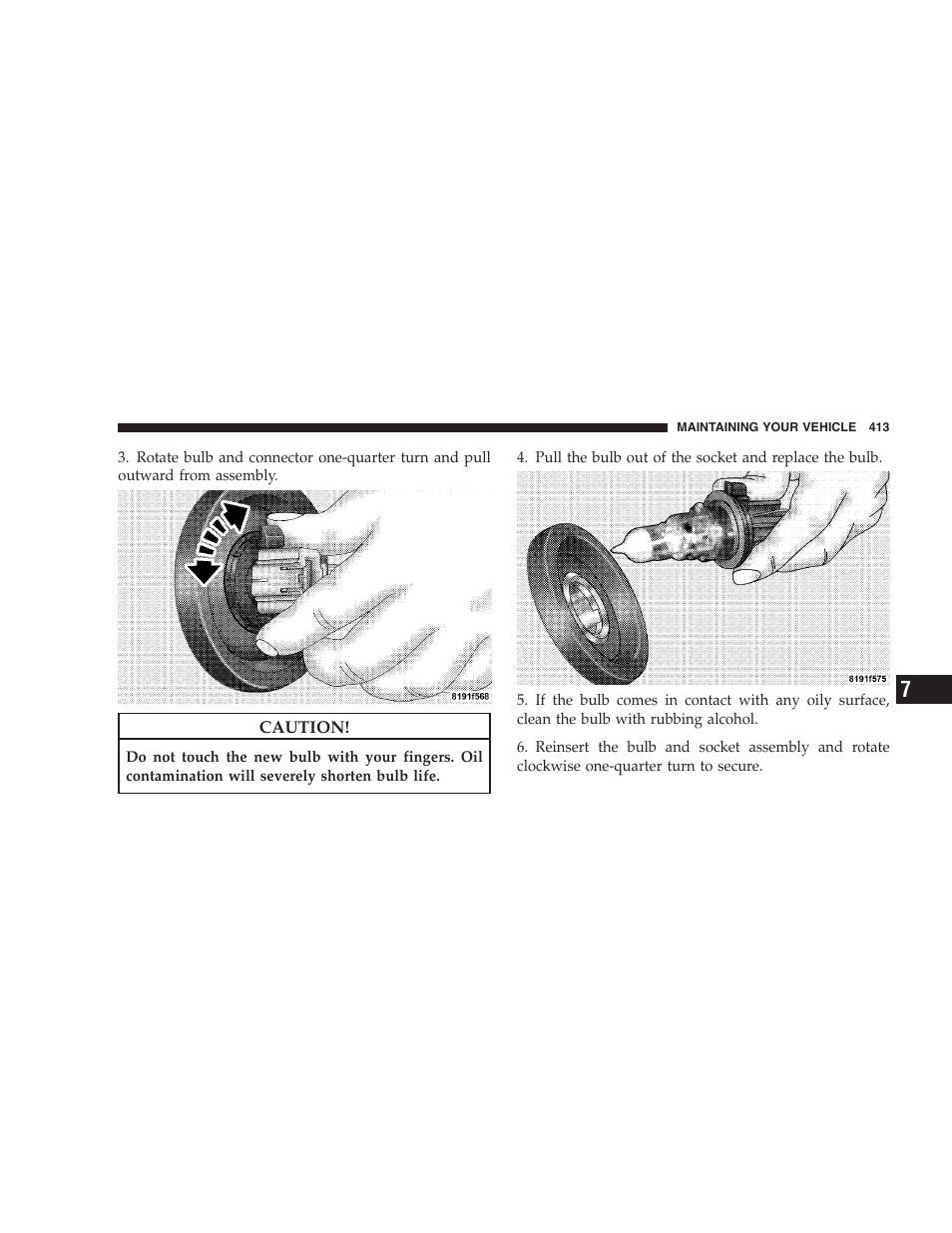 Chrysler 2009 Sebring Convertible - Owner Manual User Manual | Page 415 / 475