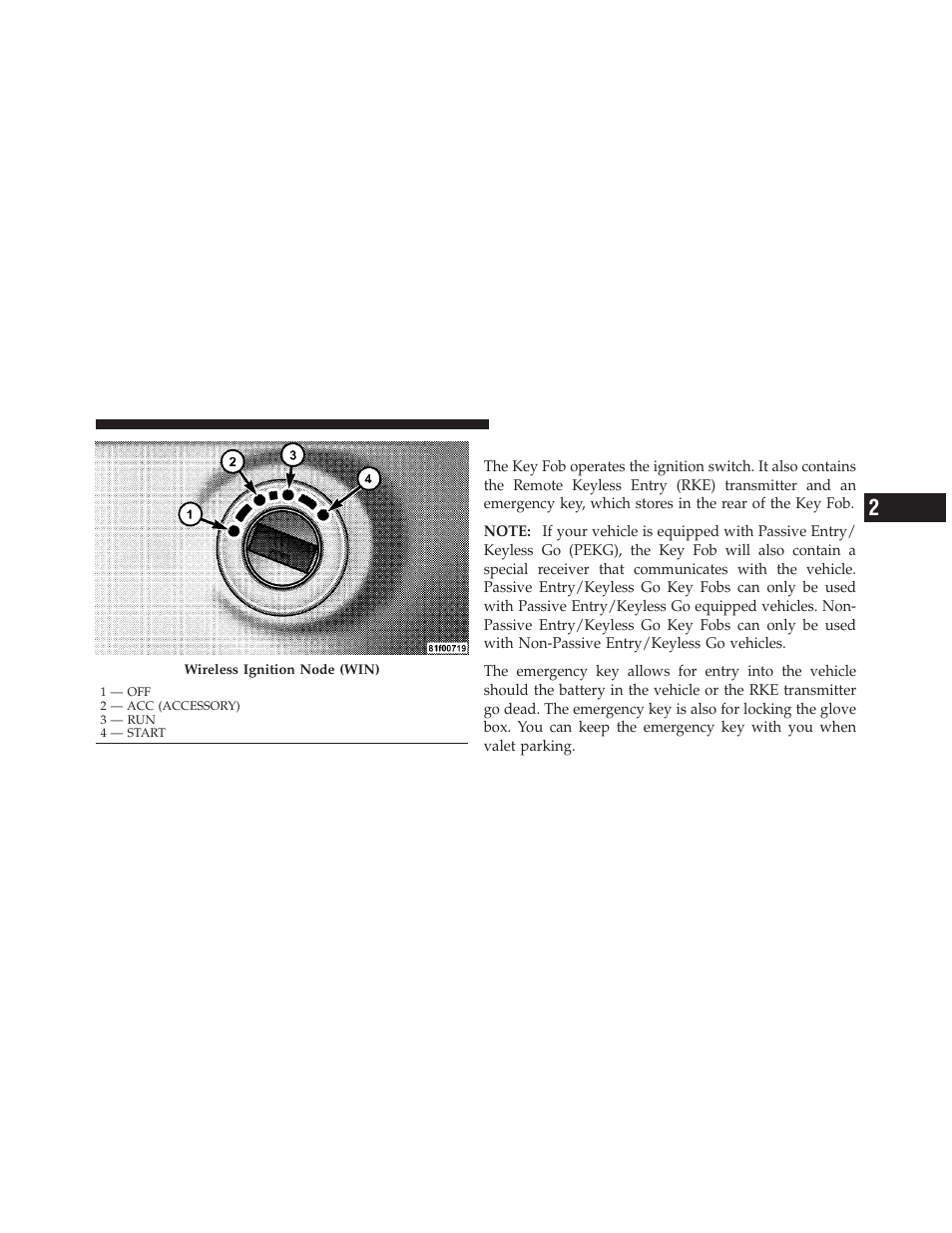 Key fob | Chrysler 2010 300 - Owner Manual User Manual | Page 14 / 538