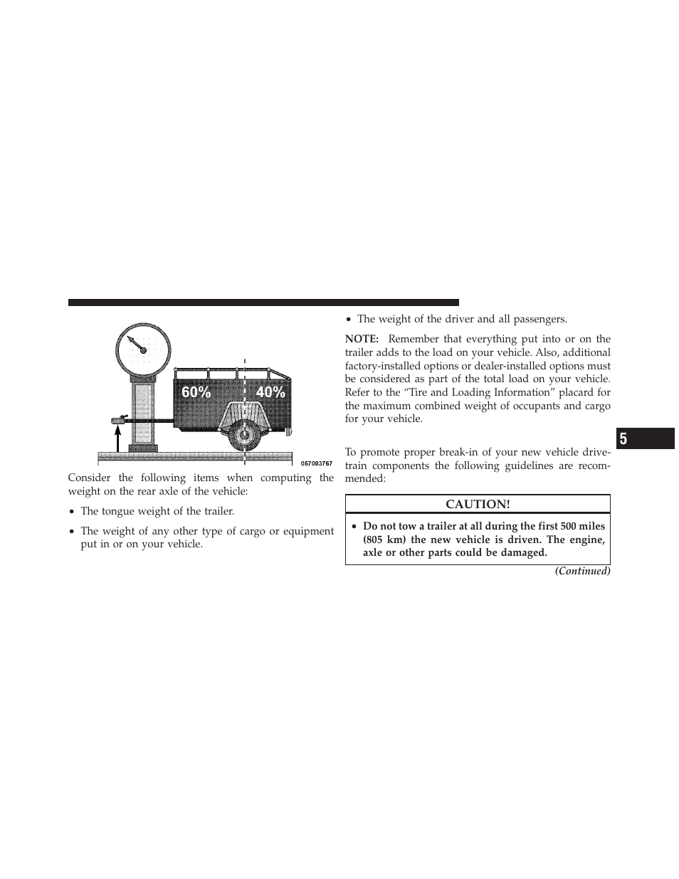 Towing requirements | Chrysler 2010 300 - Owner Manual User Manual | Page 390 / 538