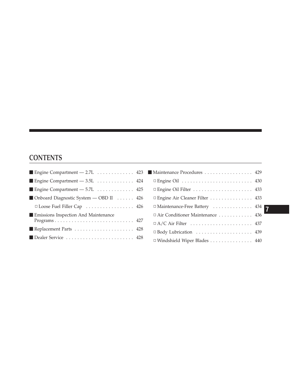 Chrysler 2010 300 - Owner Manual User Manual | Page 422 / 538