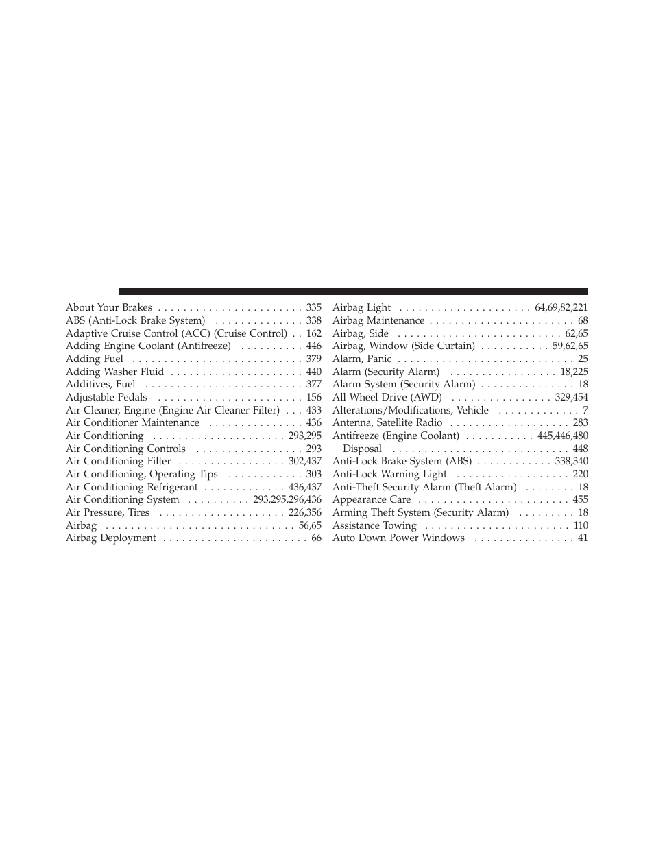 Chrysler 2010 300 - Owner Manual User Manual | Page 517 / 538