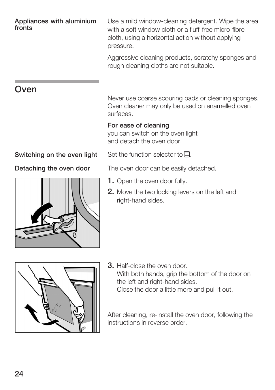 Oven | Bosch HBN 5405.0 A User Manual | Page 24 / 48