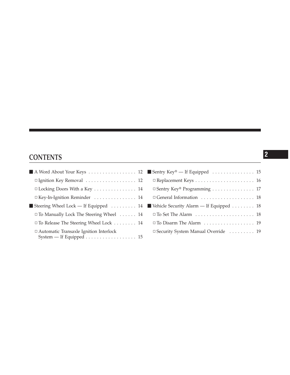 Chrysler 2010 PT Cruiser - Owner Manual User Manual | Page 10 / 368