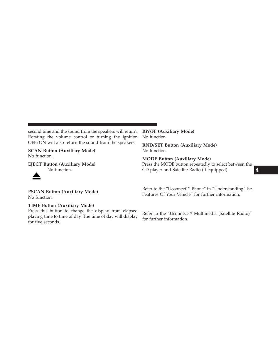 Chrysler 2010 PT Cruiser - Owner Manual User Manual | Page 176 / 368
