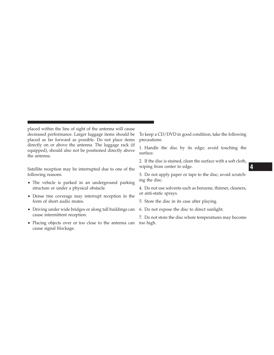 Reception quality, Cd/dvd disc maintenance | Chrysler 2010 PT Cruiser - Owner Manual User Manual | Page 180 / 368