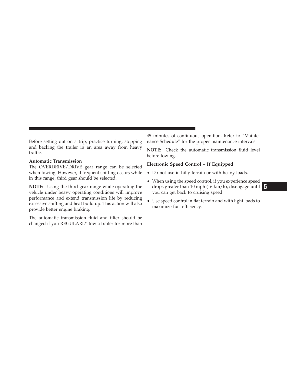 Towing tips | Chrysler 2010 PT Cruiser - Owner Manual User Manual | Page 258 / 368