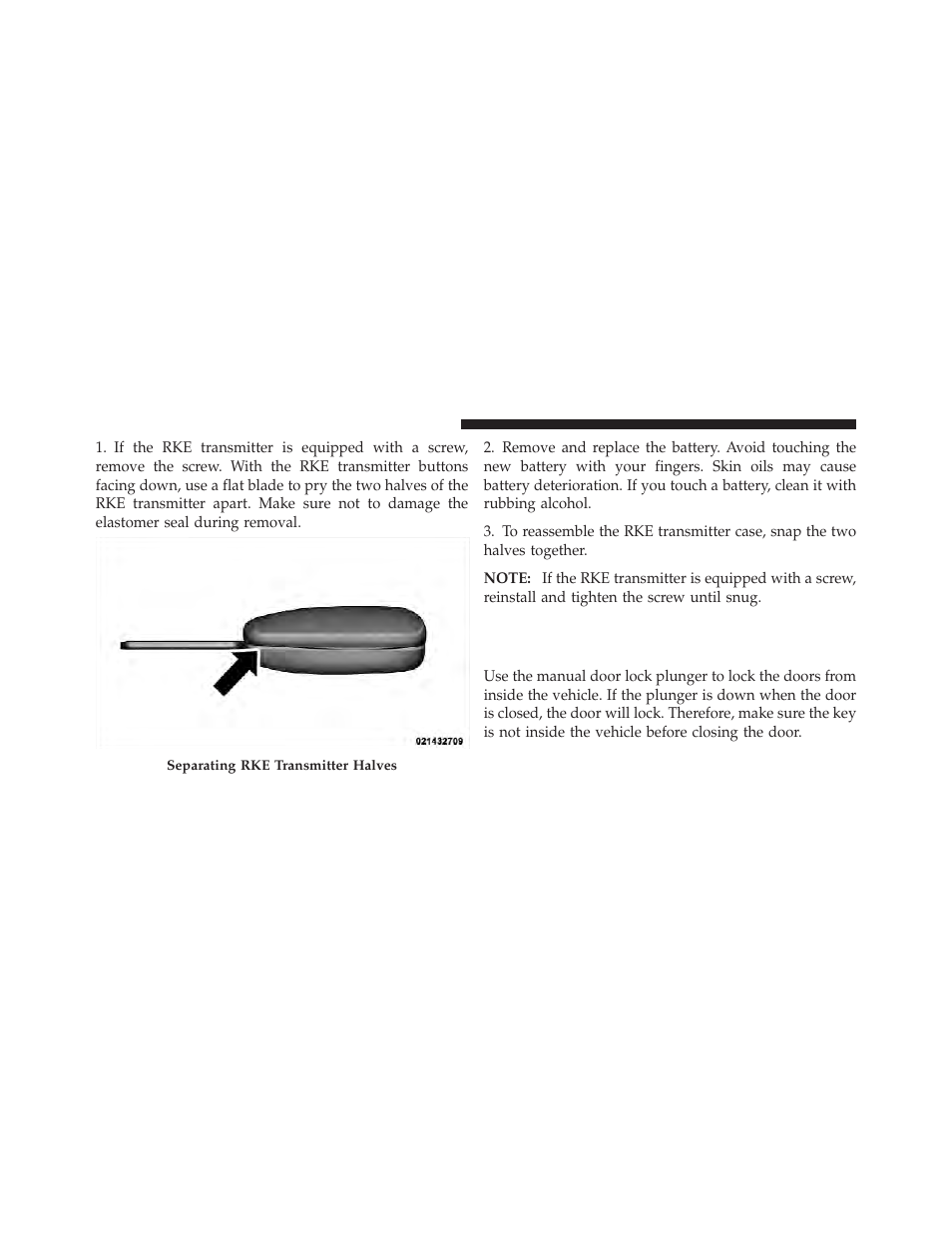 Door locks, Manual door locks | Chrysler 2010 PT Cruiser - Owner Manual User Manual | Page 27 / 368