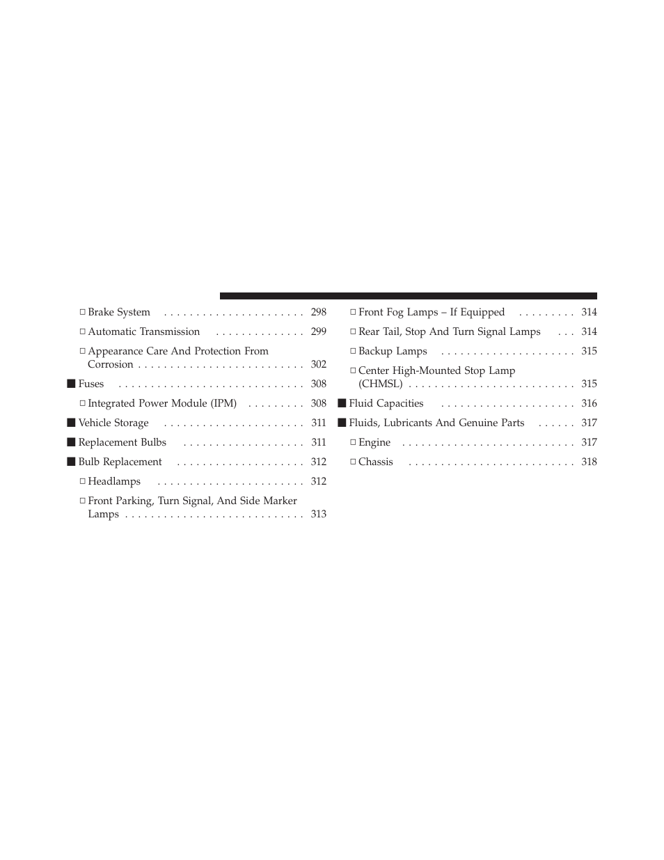 Chrysler 2010 PT Cruiser - Owner Manual User Manual | Page 277 / 368