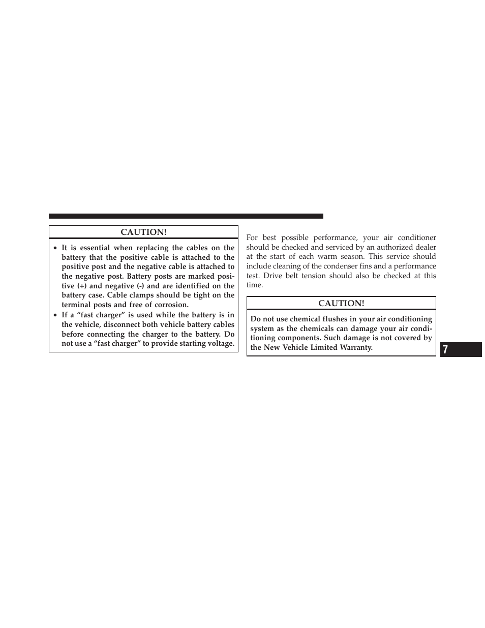 Air conditioner maintenance | Chrysler 2010 PT Cruiser - Owner Manual User Manual | Page 288 / 368