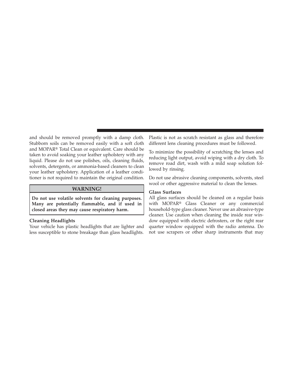 Chrysler 2010 PT Cruiser - Owner Manual User Manual | Page 307 / 368