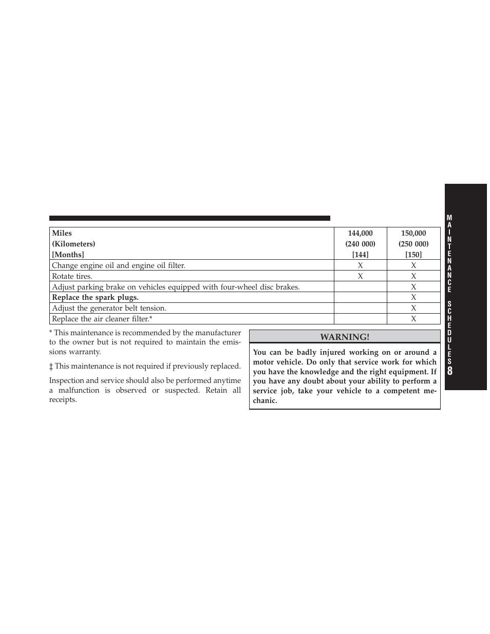Chrysler 2010 PT Cruiser - Owner Manual User Manual | Page 338 / 368