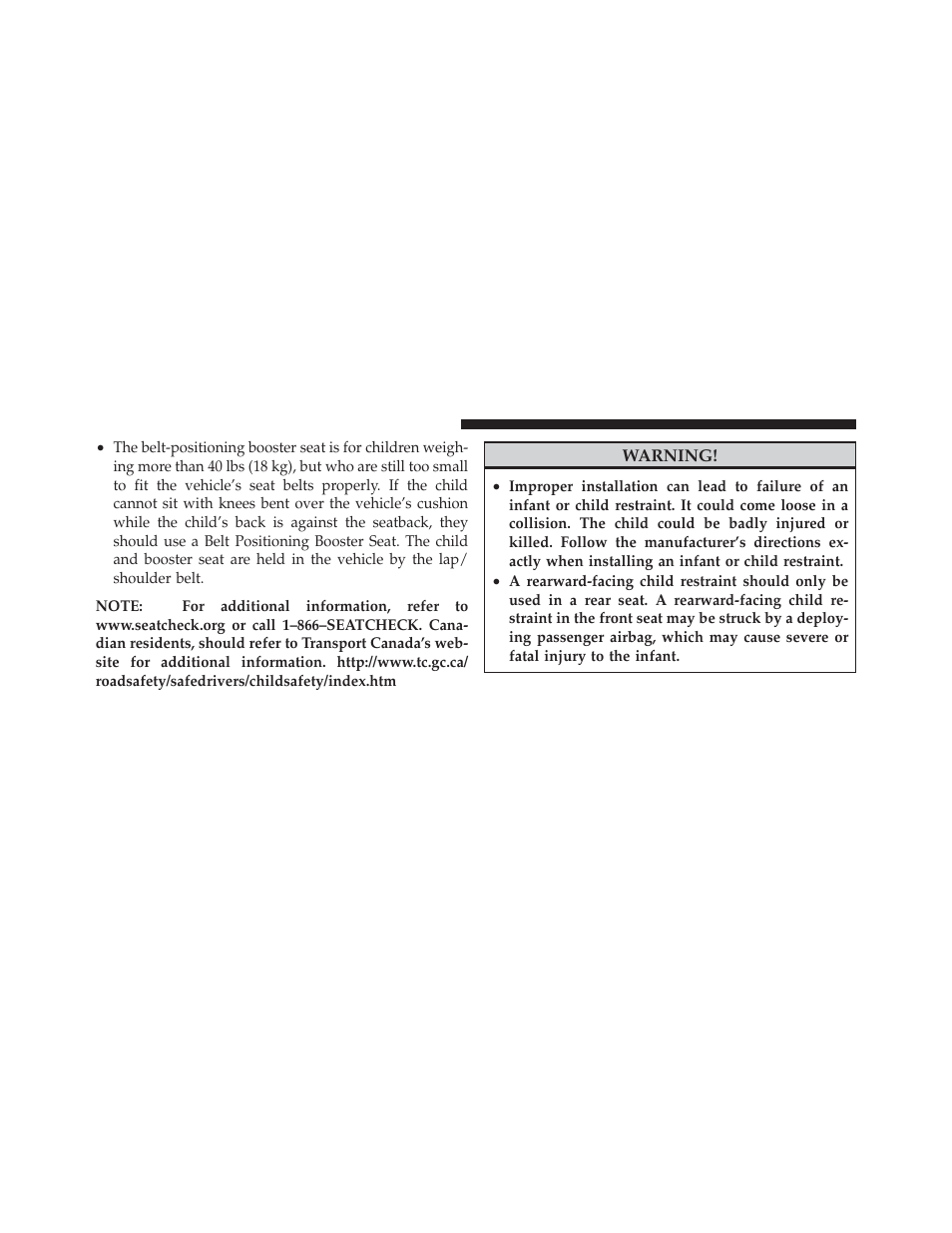 Chrysler 2010 PT Cruiser - Owner Manual User Manual | Page 67 / 368