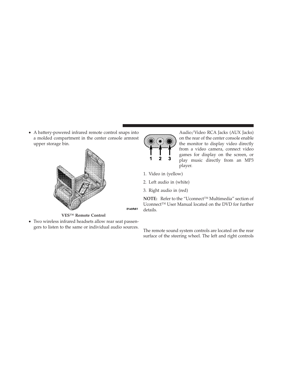 Remote sound system controls — if equipped, Remote sound system controls, If equipped | Chrysler 2010 Sebring - Owner Manual User Manual | Page 217 / 444