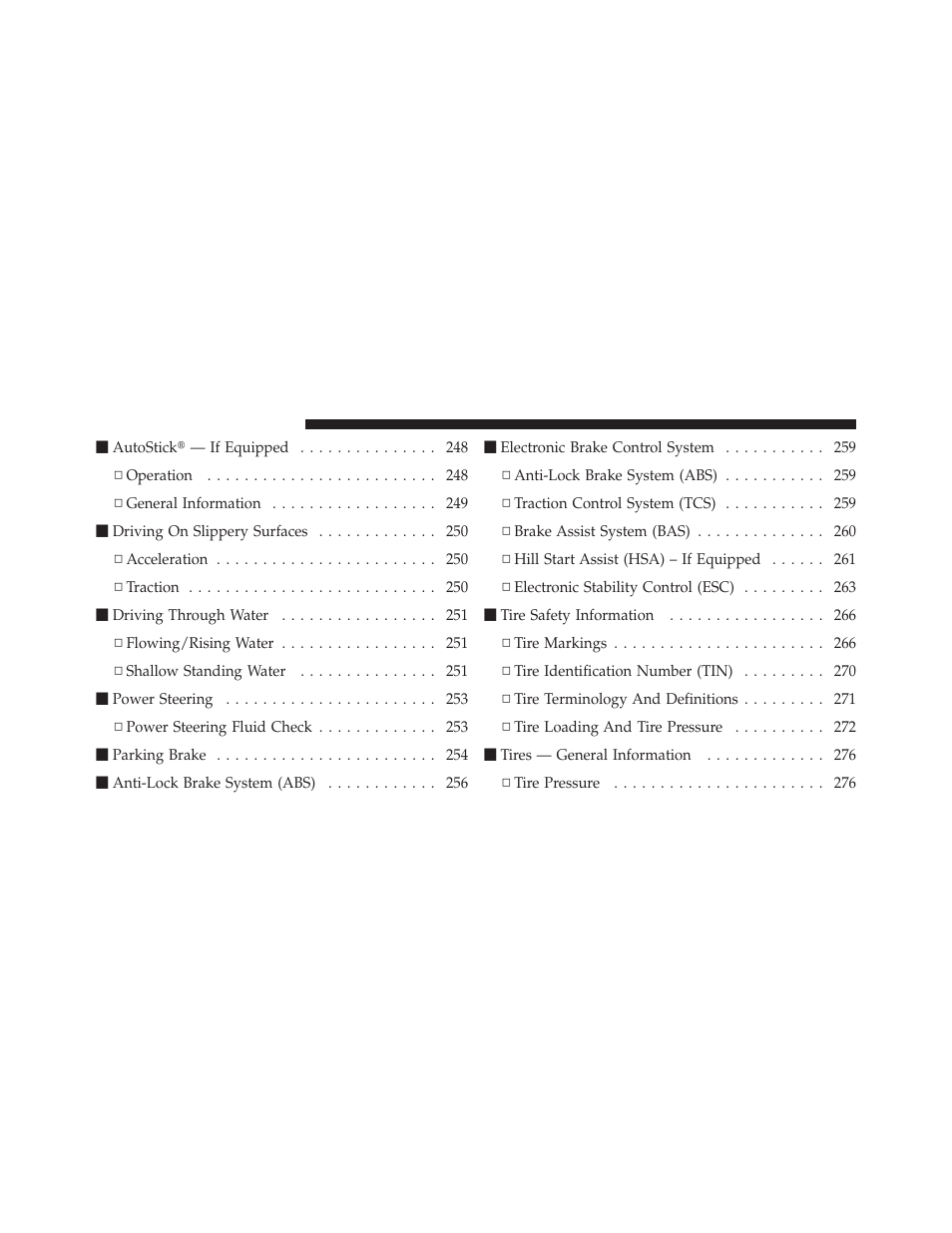 Chrysler 2010 Sebring - Owner Manual User Manual | Page 235 / 444