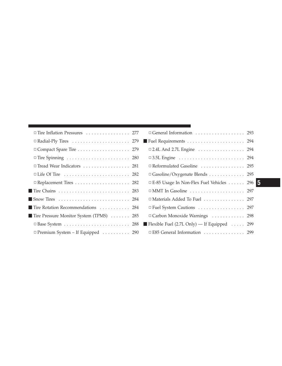 Chrysler 2010 Sebring - Owner Manual User Manual | Page 236 / 444