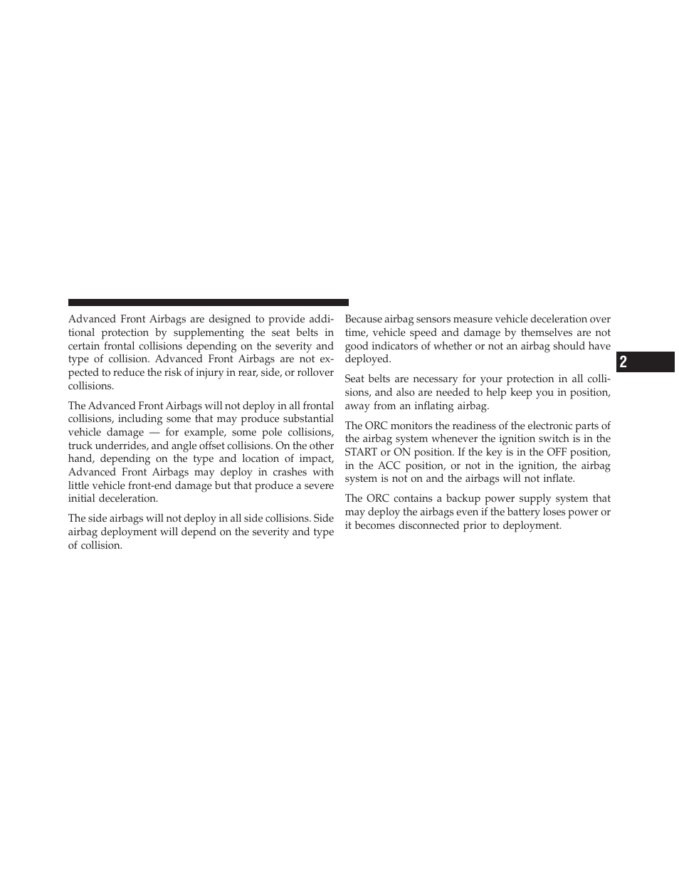 Chrysler 2010 Sebring - Owner Manual User Manual | Page 62 / 444