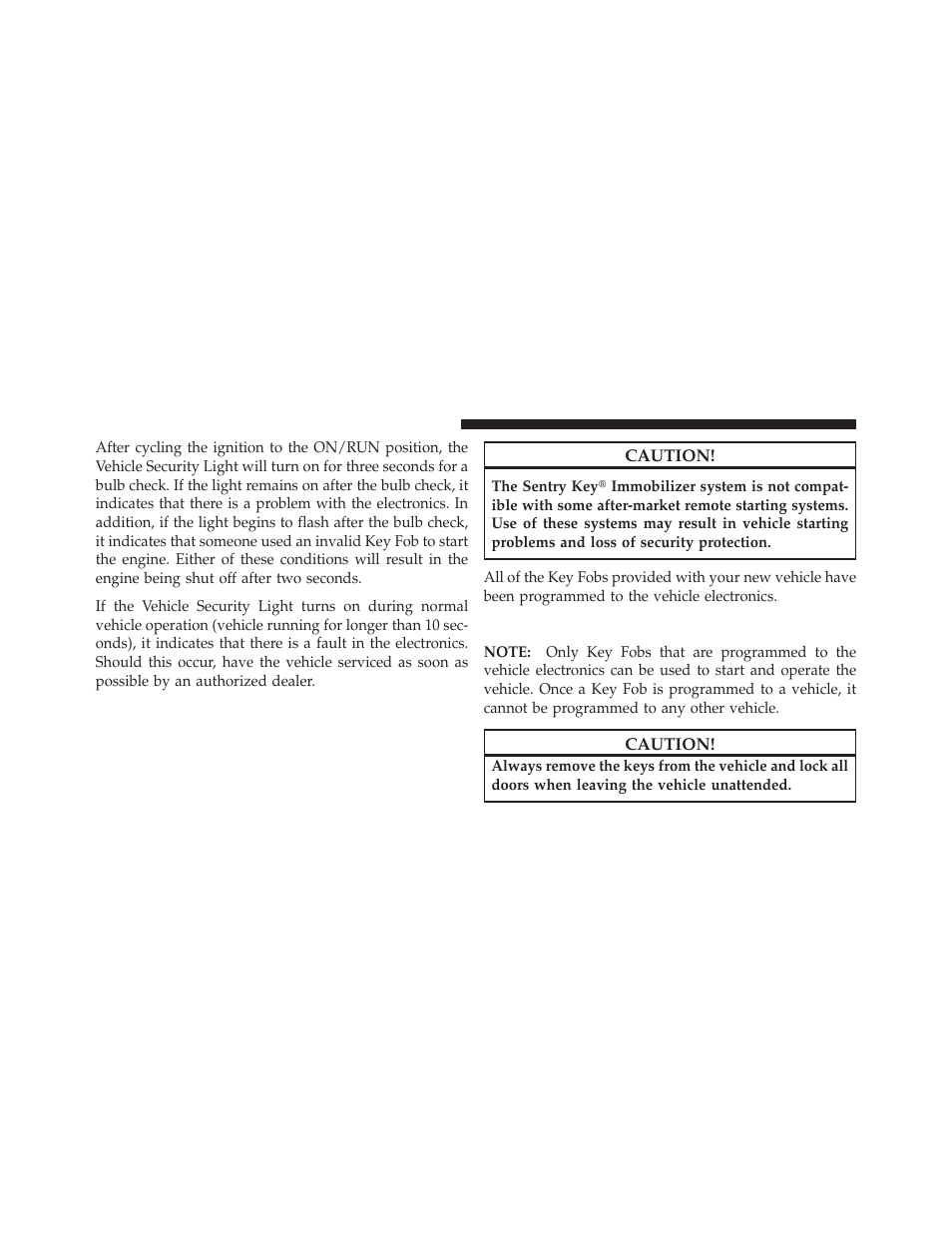 Replacement keys | Chrysler 2011 300 - Owner Manual User Manual | Page 18 / 536