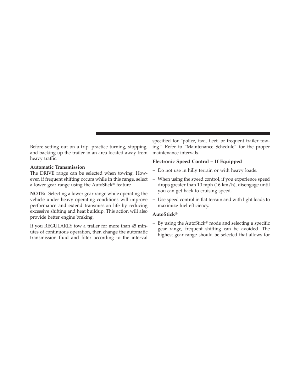Towing tips | Chrysler 2011 300 - Owner Manual User Manual | Page 406 / 536