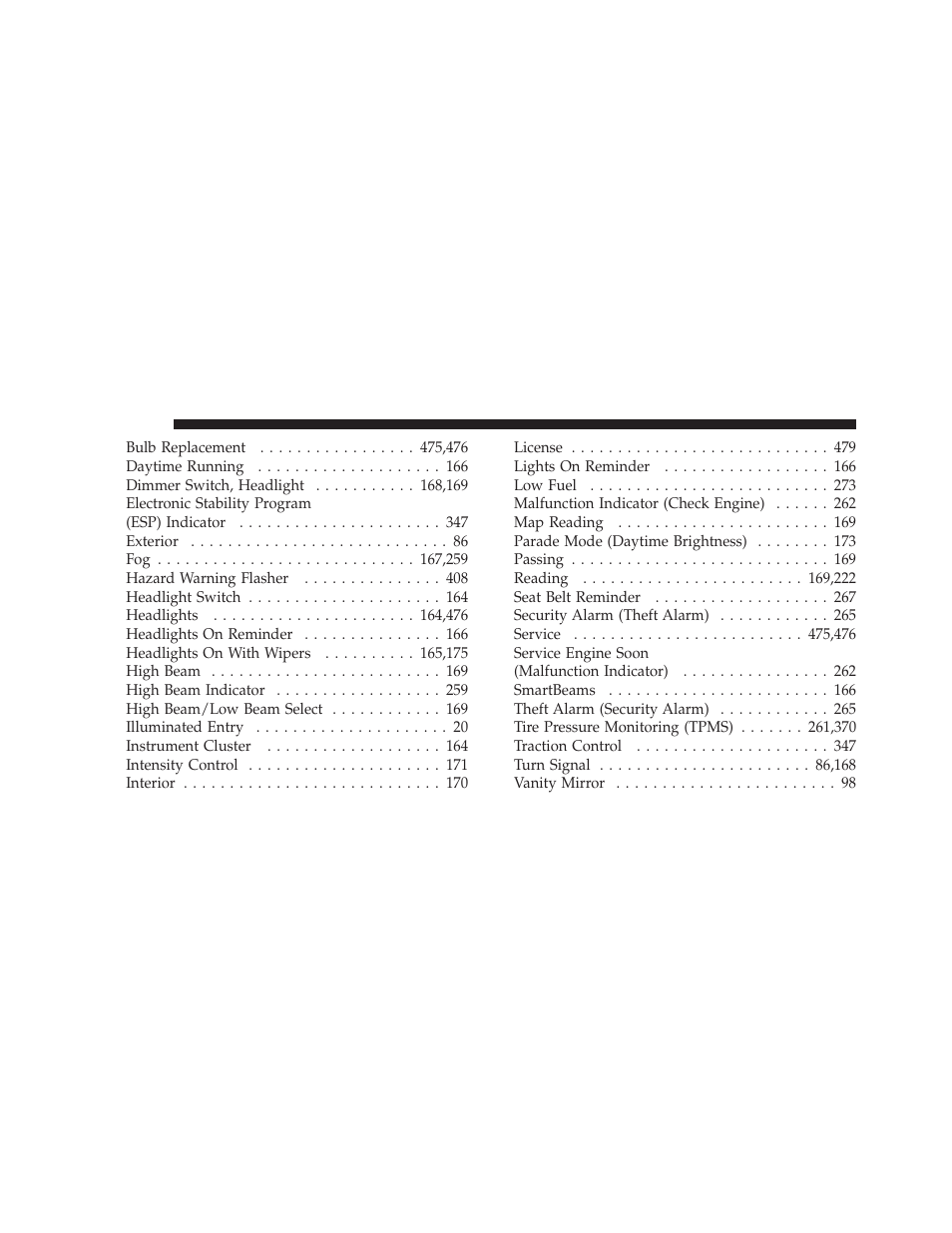 Chrysler 2011 300 - Owner Manual User Manual | Page 524 / 536