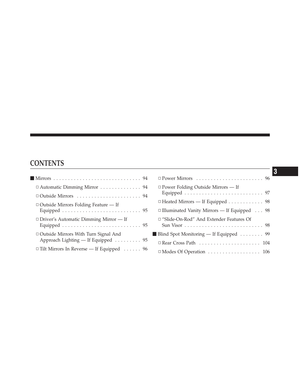 Chrysler 2011 300 - Owner Manual User Manual | Page 89 / 536
