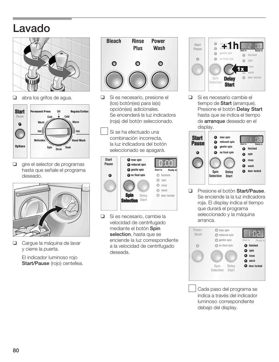 Lavado | Bosch Nexxt DLX User Manual | Page 83 / 93