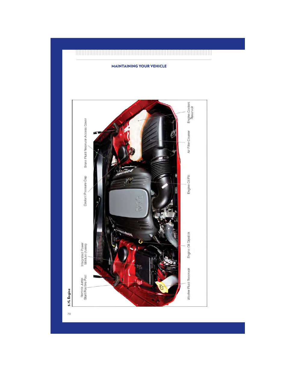 7l engine | Chrysler 2011 300 SRT - User Guide User Manual | Page 72 / 92