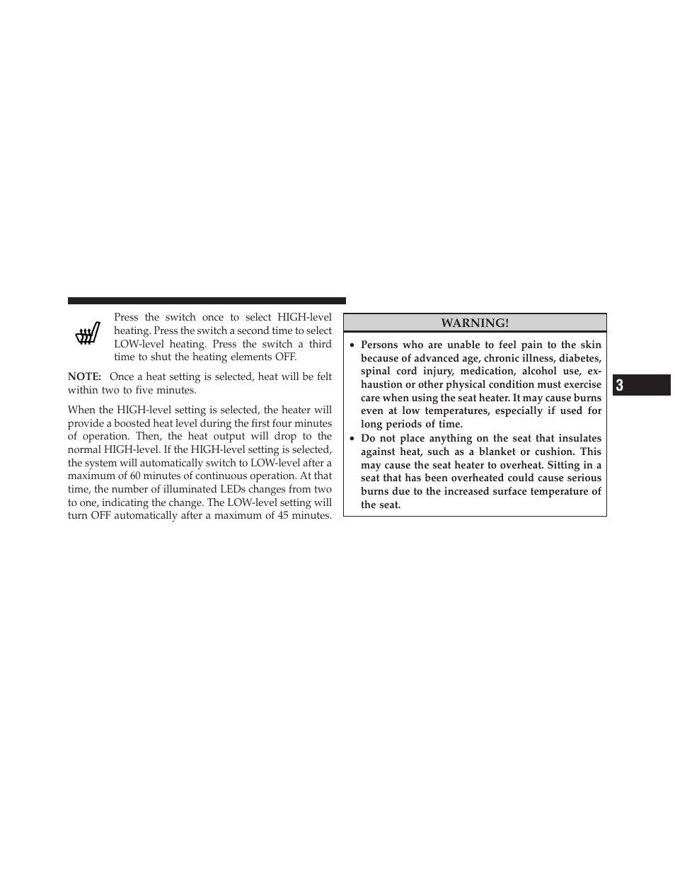 Chrysler 2011 200 - Owner Manual User Manual | Page 137 / 490