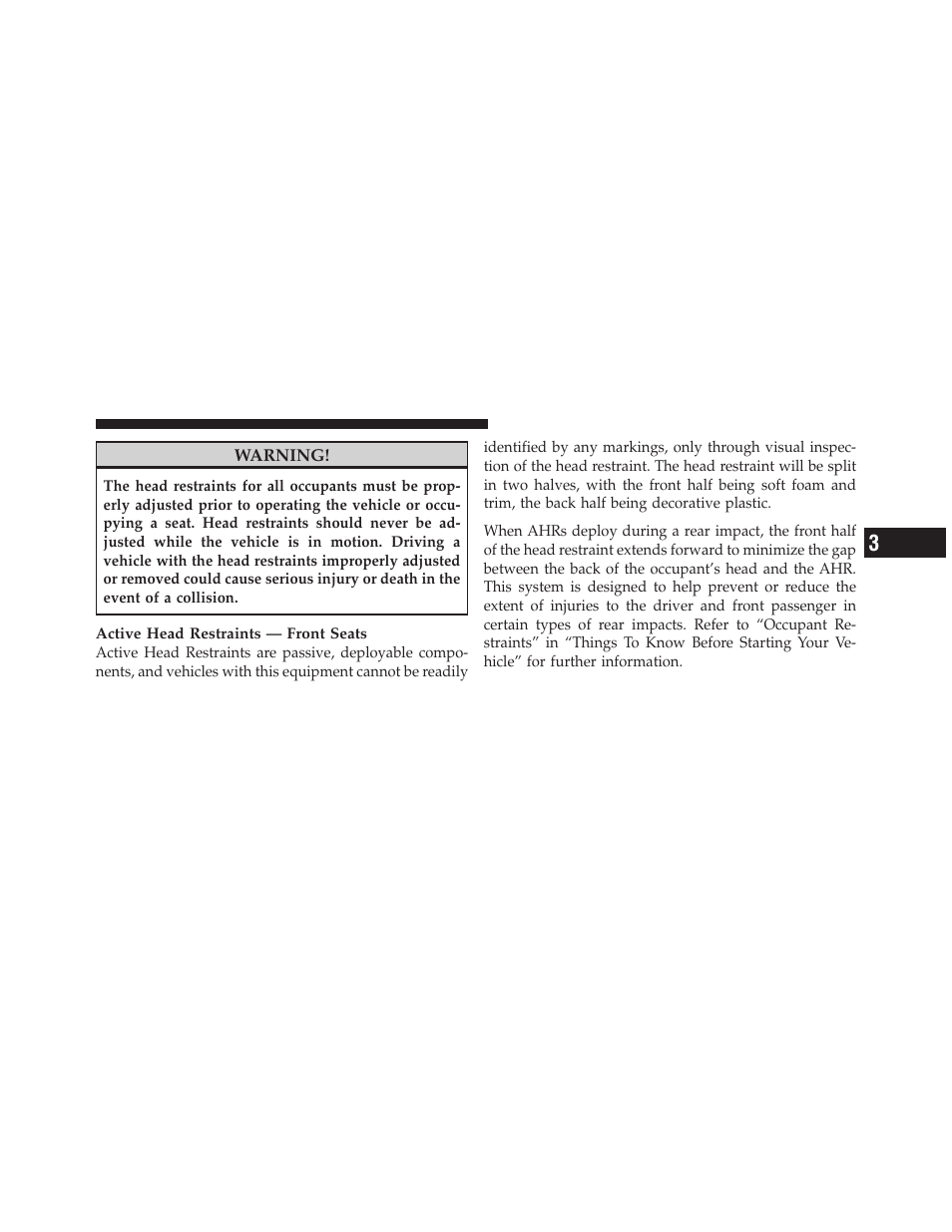 Chrysler 2011 200 - Owner Manual User Manual | Page 141 / 490