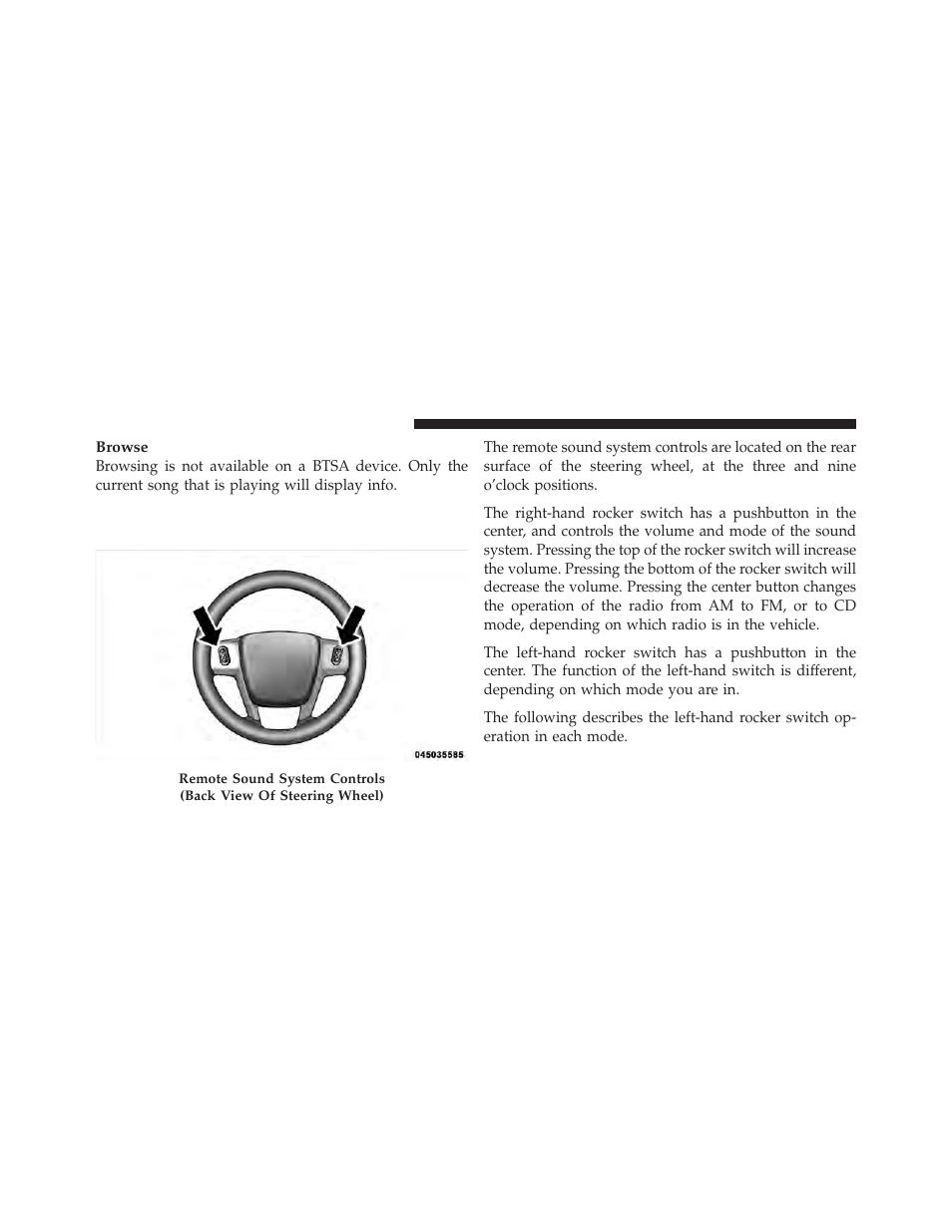 Steering wheel audio controls — if equipped, Steering wheel audio controls, If equipped | Chrysler 2011 200 - Owner Manual User Manual | Page 268 / 490