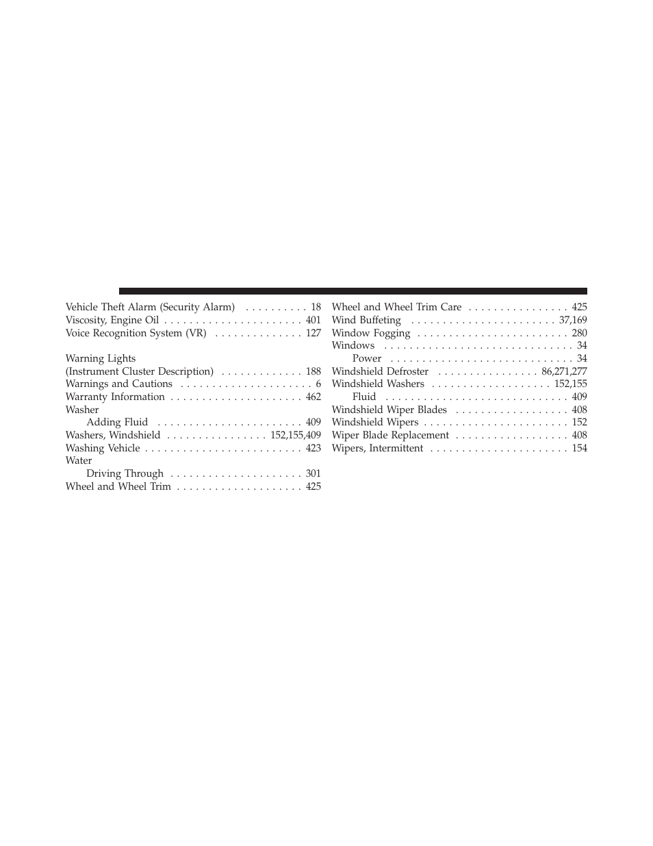 Chrysler 2011 200 - Owner Manual User Manual | Page 488 / 490