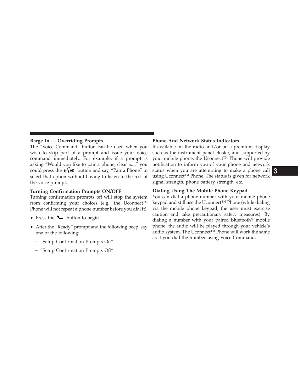 Chrysler 2011 200 Convertible - Owner Manual User Manual | Page 129 / 505