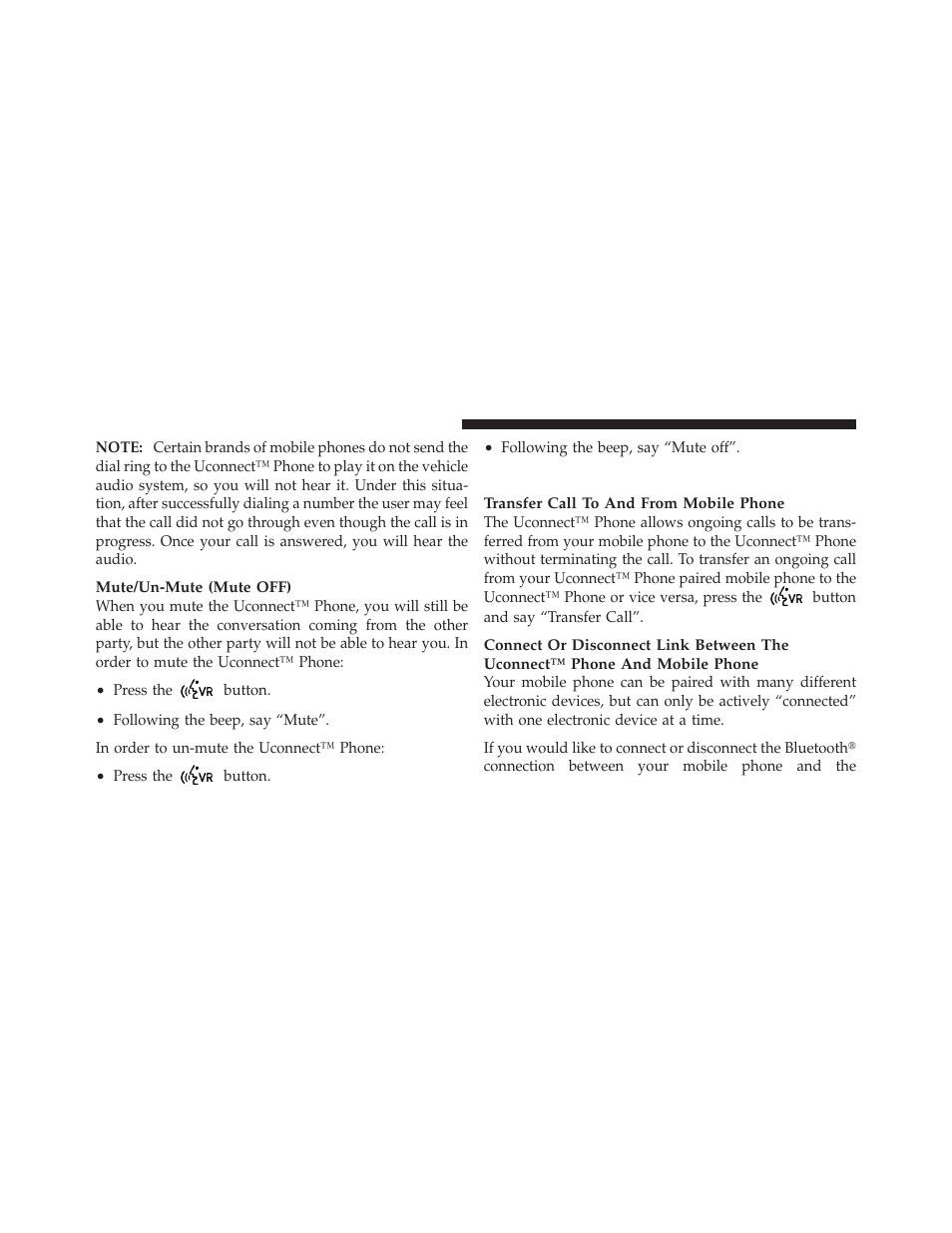 Advanced phone connectivity | Chrysler 2011 200 Convertible - Owner Manual User Manual | Page 130 / 505