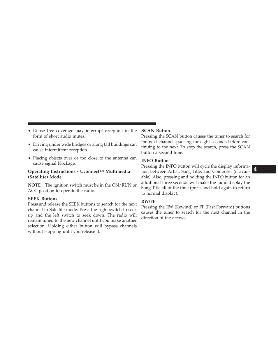 Chrysler 2011 200 Convertible - Owner Manual User Manual | Page 241 / 505