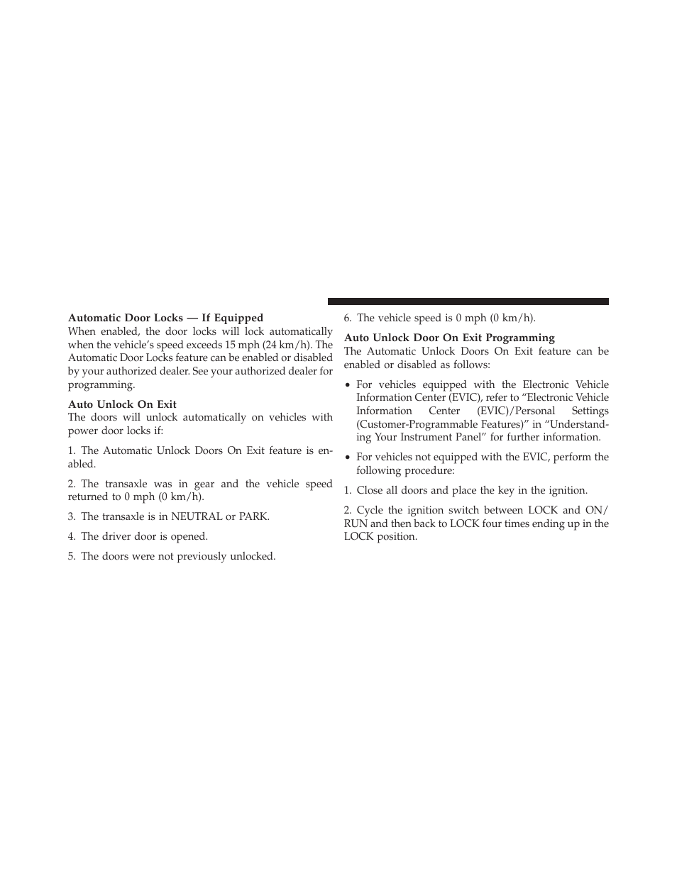 Chrysler 2011 200 Convertible - Owner Manual User Manual | Page 34 / 505