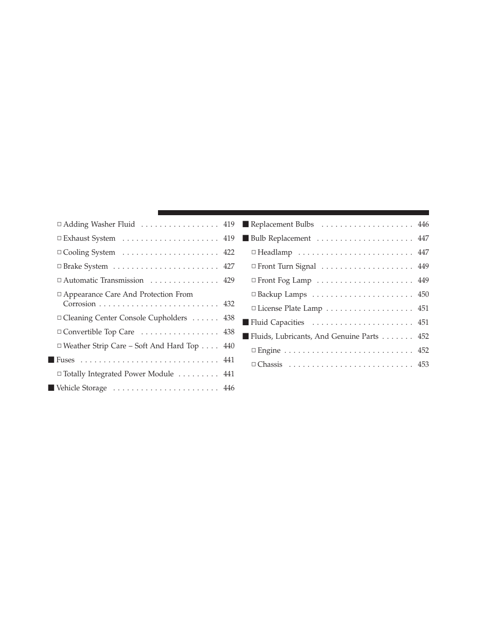 Chrysler 2011 200 Convertible - Owner Manual User Manual | Page 404 / 505