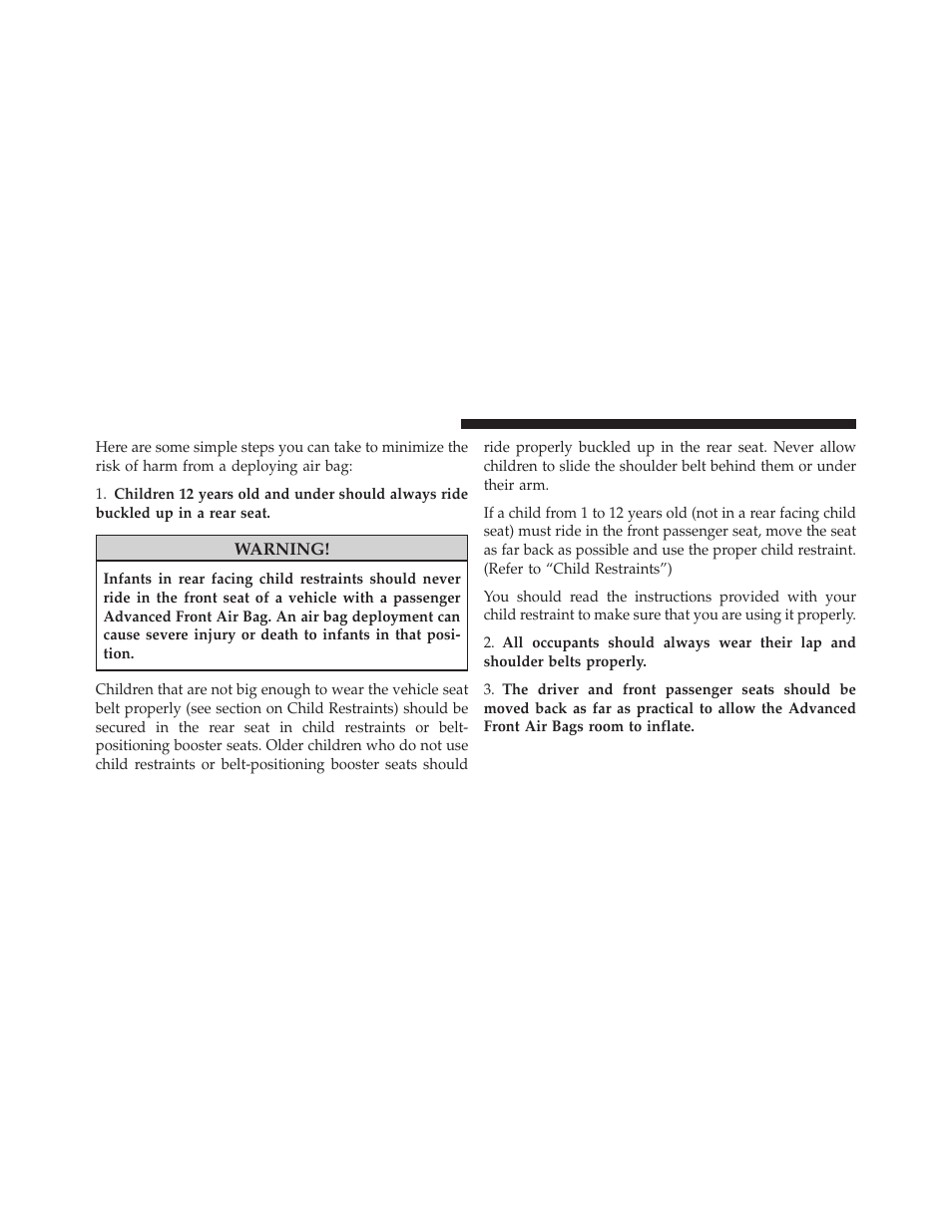Chrysler 2011 200 Convertible - Owner Manual User Manual | Page 42 / 505