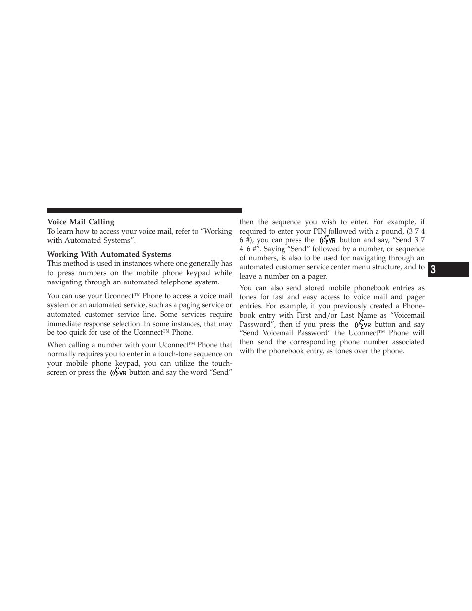 Chrysler 2012 300 SRT - Owner Manual User Manual | Page 133 / 557