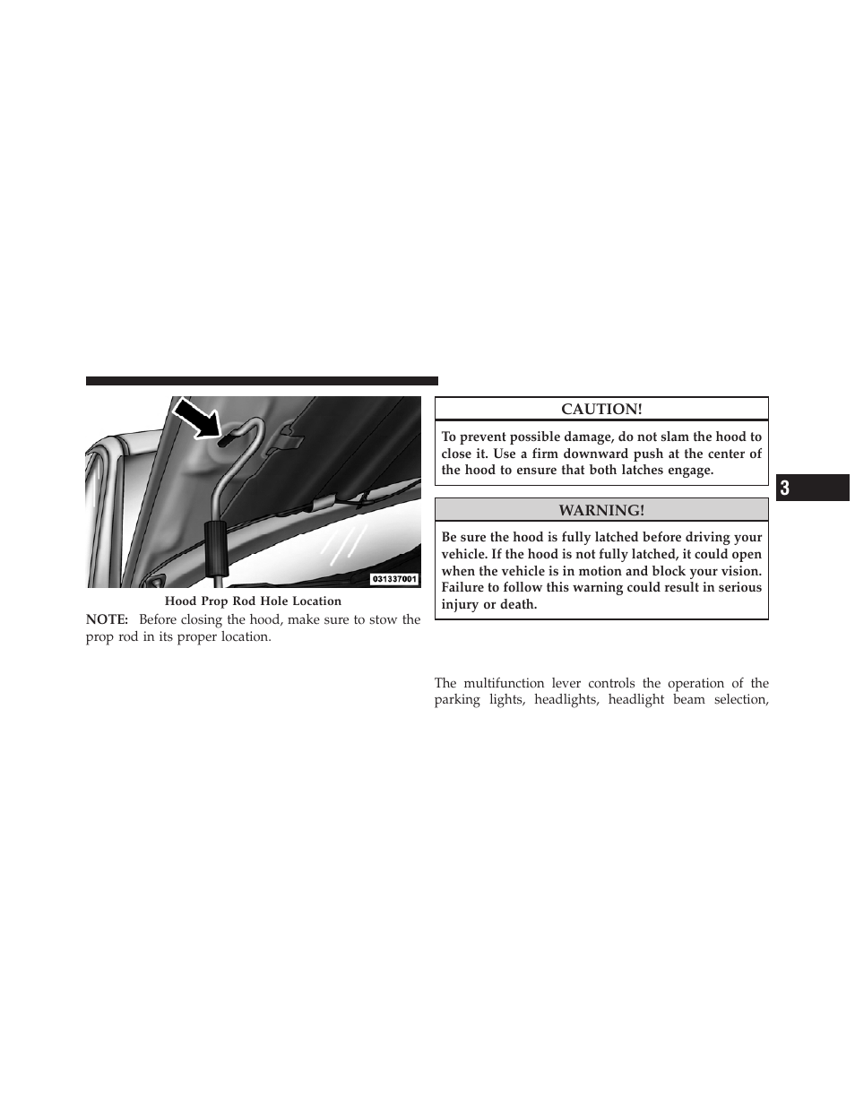 Lights, Multifunction lever | Chrysler 2012 200 - Owner Manual User Manual | Page 151 / 508