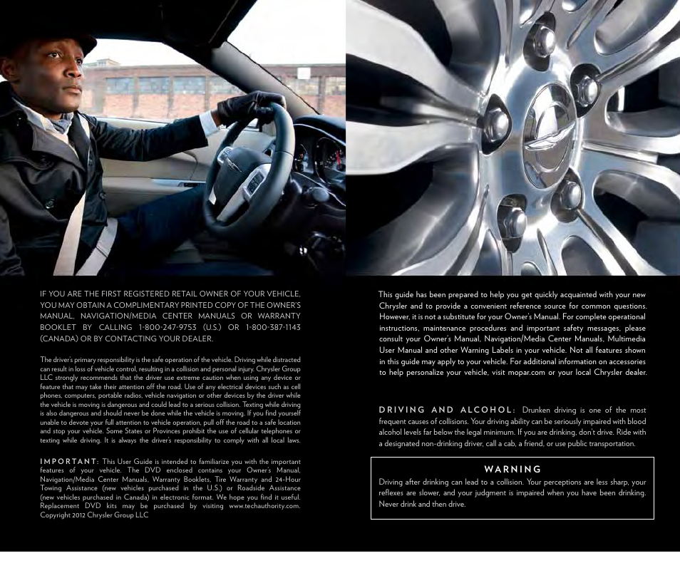 Chrysler 2012 200 - User Guide User Manual | Page 107 / 108