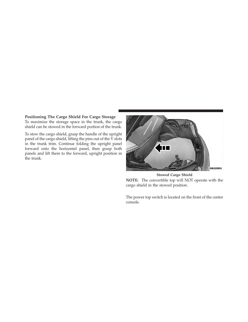 Power convertible top controls | Chrysler 2012 200 Convertible - Owner Manual User Manual | Page 100 / 517