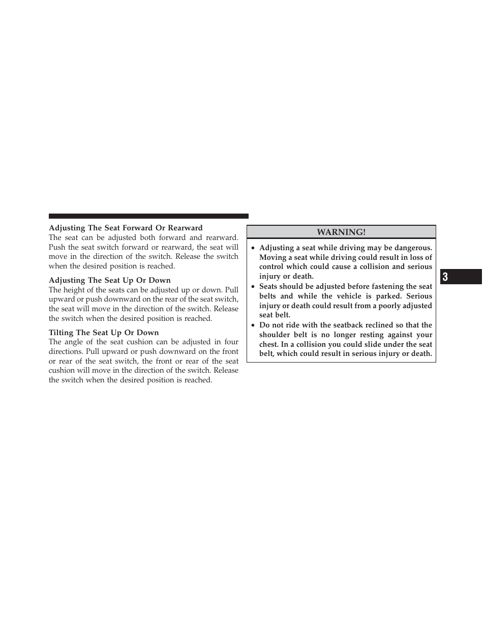 Chrysler 2012 200 Convertible - Owner Manual User Manual | Page 153 / 517