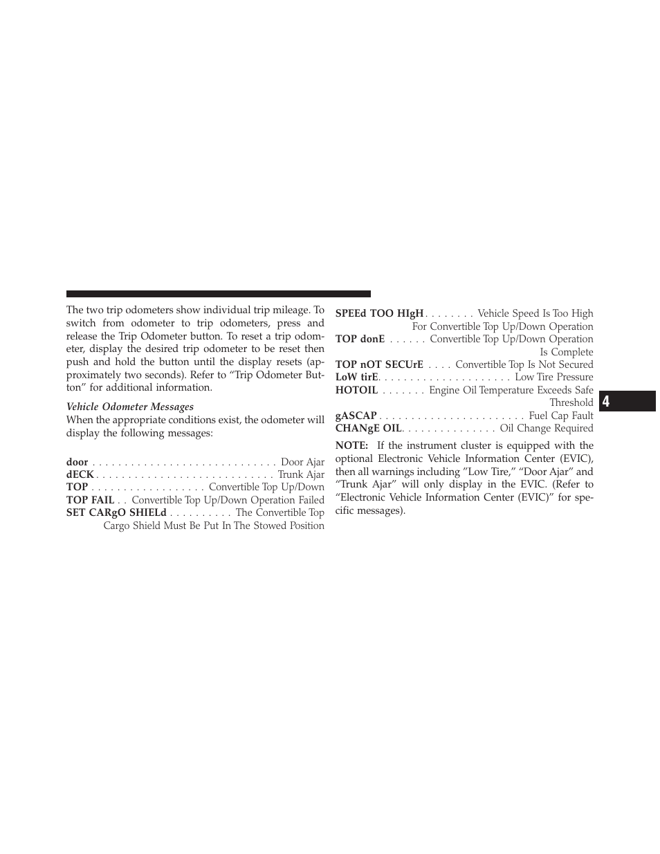 Chrysler 2012 200 Convertible - Owner Manual User Manual | Page 209 / 517