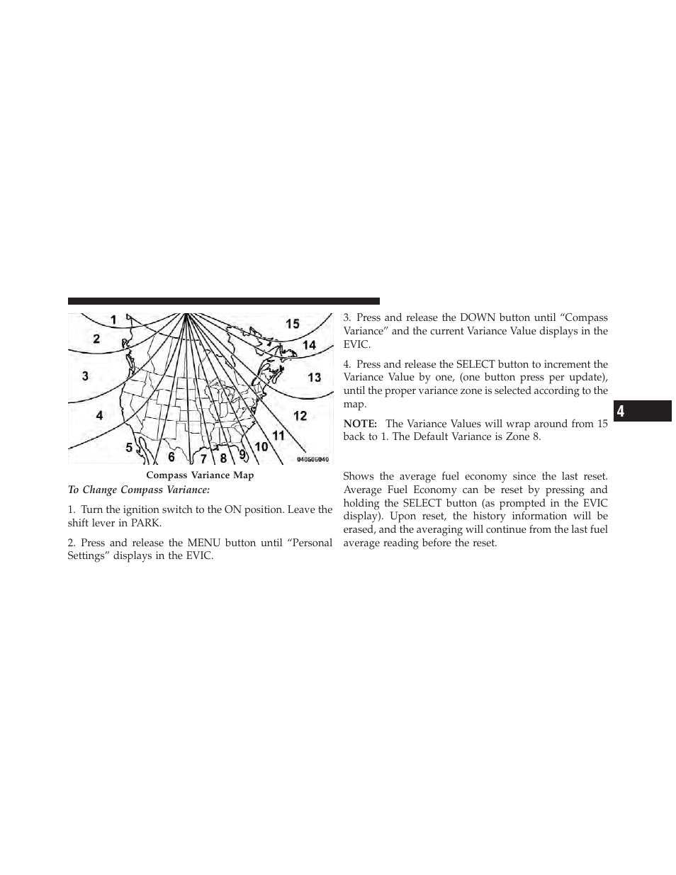 Average fuel economy | Chrysler 2012 200 Convertible - Owner Manual User Manual | Page 227 / 517