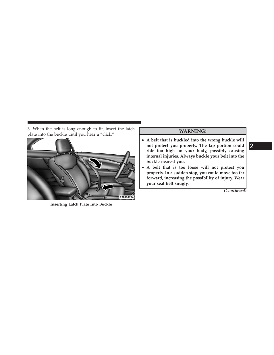 Chrysler 2012 200 Convertible - Owner Manual User Manual | Page 47 / 517