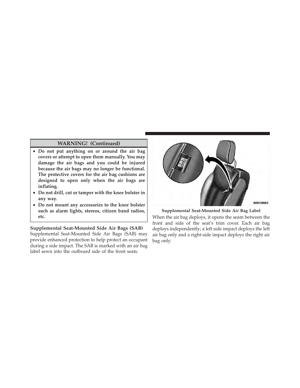 Chrysler 2012 200 Convertible - Owner Manual User Manual | Page 62 / 517